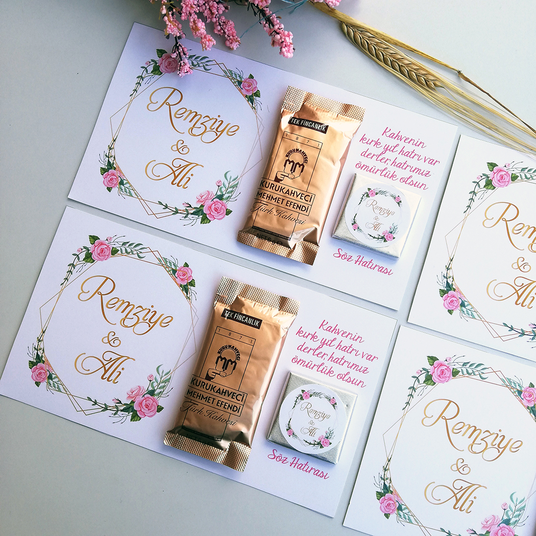 ORGANİZASYON HEDİYELİK TASARIM DÜĞÜN NİŞAN SÖZ NİKAH DOĞUM GÜNÜ MEVLİD SÜNNET KINA GECESİ HEDİYE KAHVE CİKOLATA 