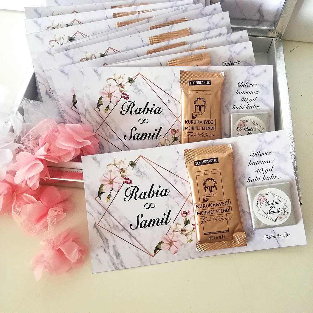 ORGANİZASYON HEDİYELİK TASARIM DÜĞÜN NİŞAN SÖZ NİKAH DOĞUM GÜNÜ MEVLİD SÜNNET KINA GECESİ HEDİYE KAHVE CİKOLATA 