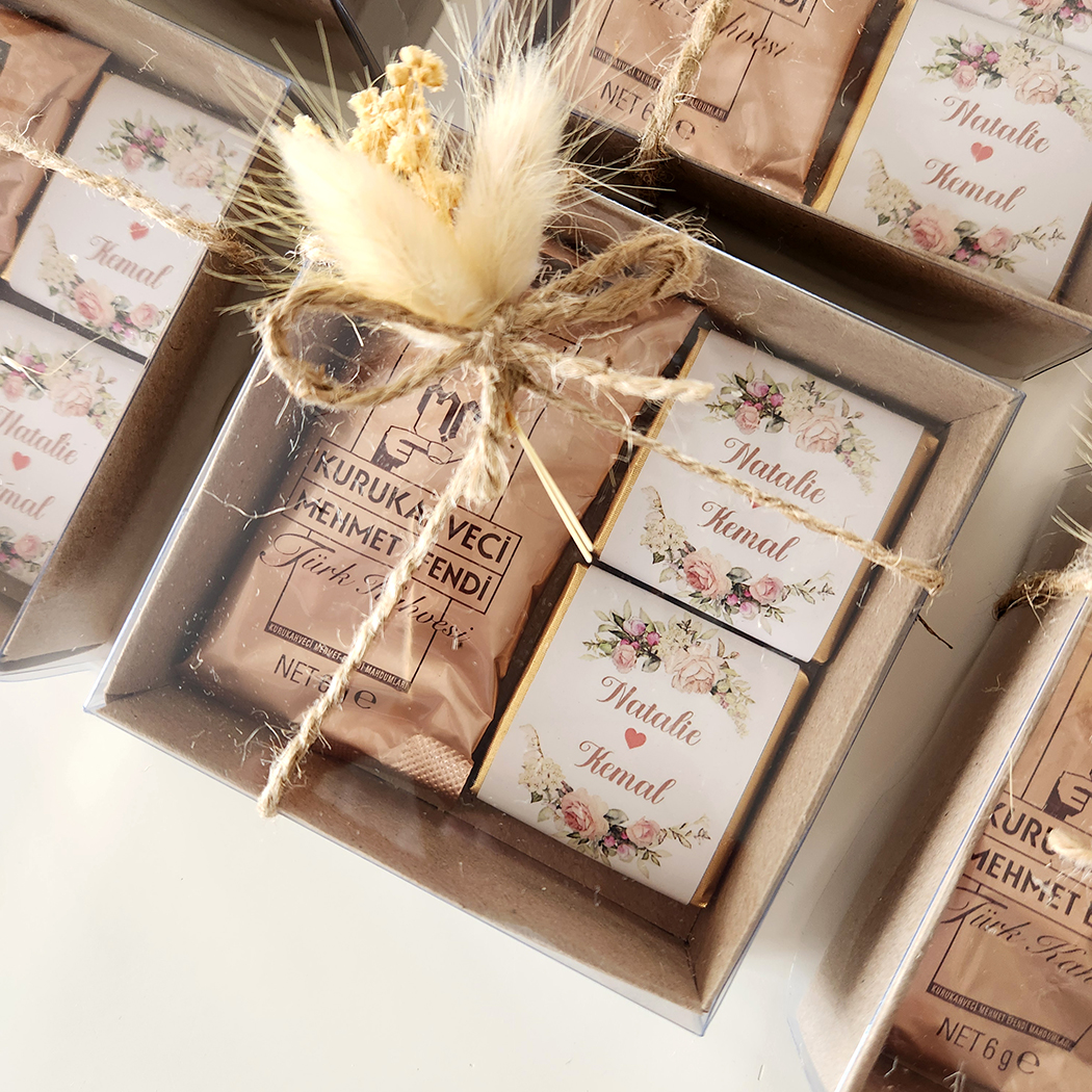 ORGANİZASYON HEDİYELİK TASARIM DÜĞÜN NİŞAN SÖZ NİKAH DOĞUM GÜNÜ MEVLİD SÜNNET KINA GECESİ HEDİYE KAHVE CİKOLATA 