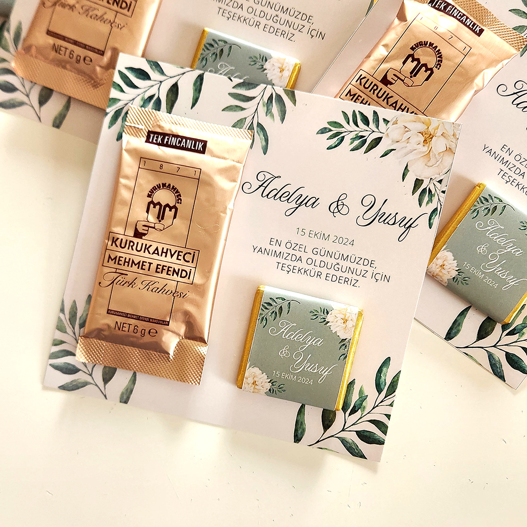 ORGANİZASYON HEDİYELİK TASARIM DÜĞÜN NİŞAN SÖZ NİKAH DOĞUM GÜNÜ MEVLİD SÜNNET KINA GECESİ HEDİYE KAHVE CİKOLATA 